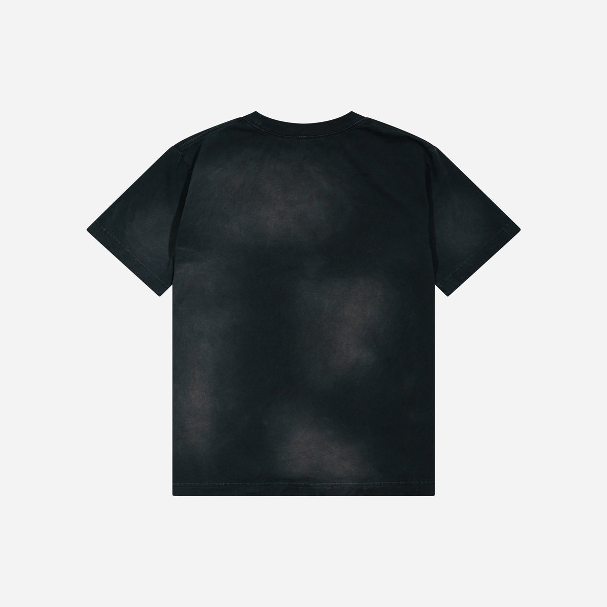 Slim Crop T-Shirt / Sun Fade Black