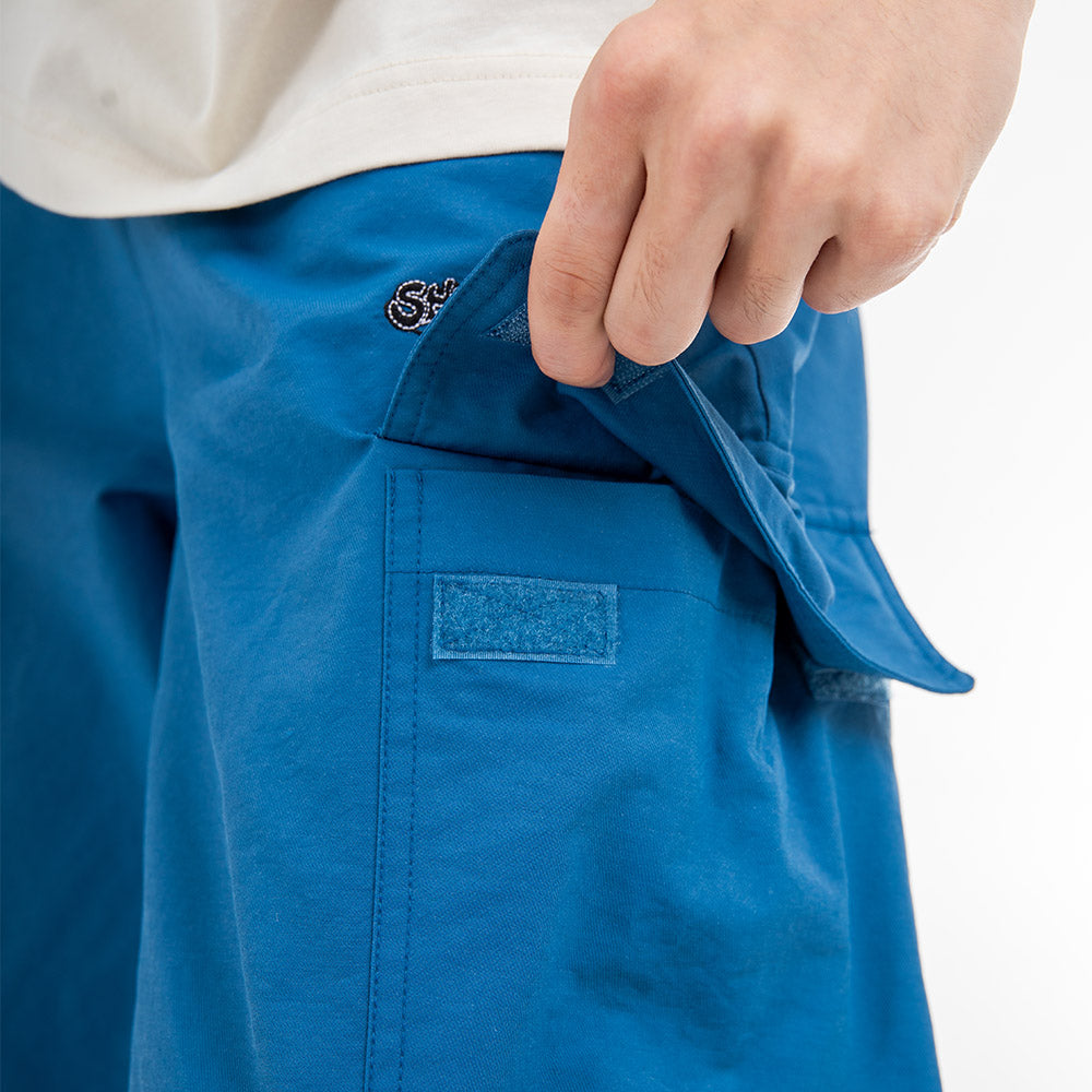 【THE SHISHIKUI】PARACHUTE PANTS NAVY THE SHISHIKUI】PARACHUTE PANTS / Navy