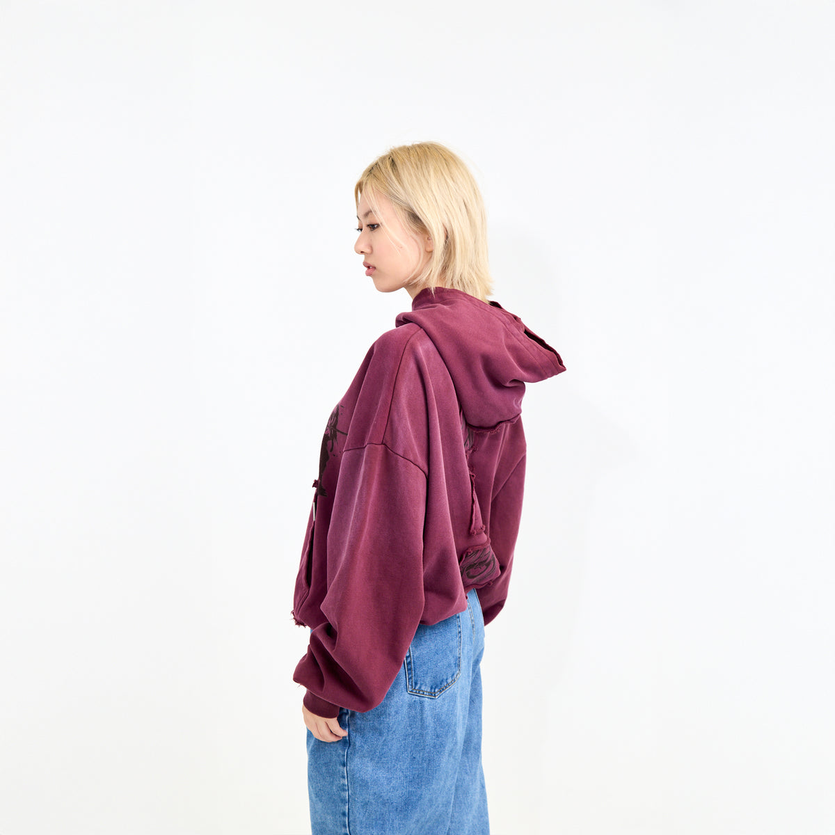 Final Strike Crop Hoodie