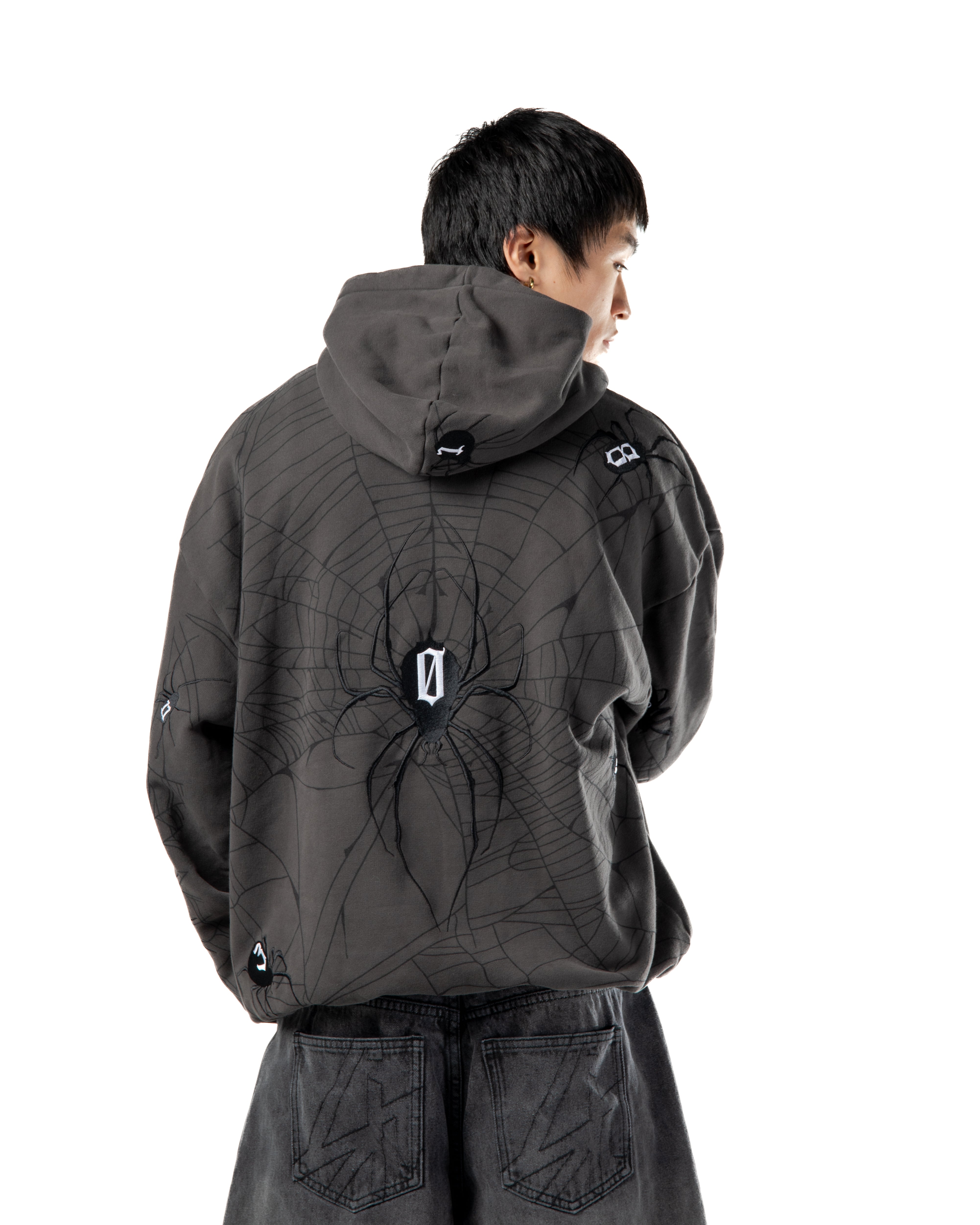 トップス PHANTOM FRAYED HOODIE BLACK PHANTOM FRAYED HOODIE / BLACK | GR8