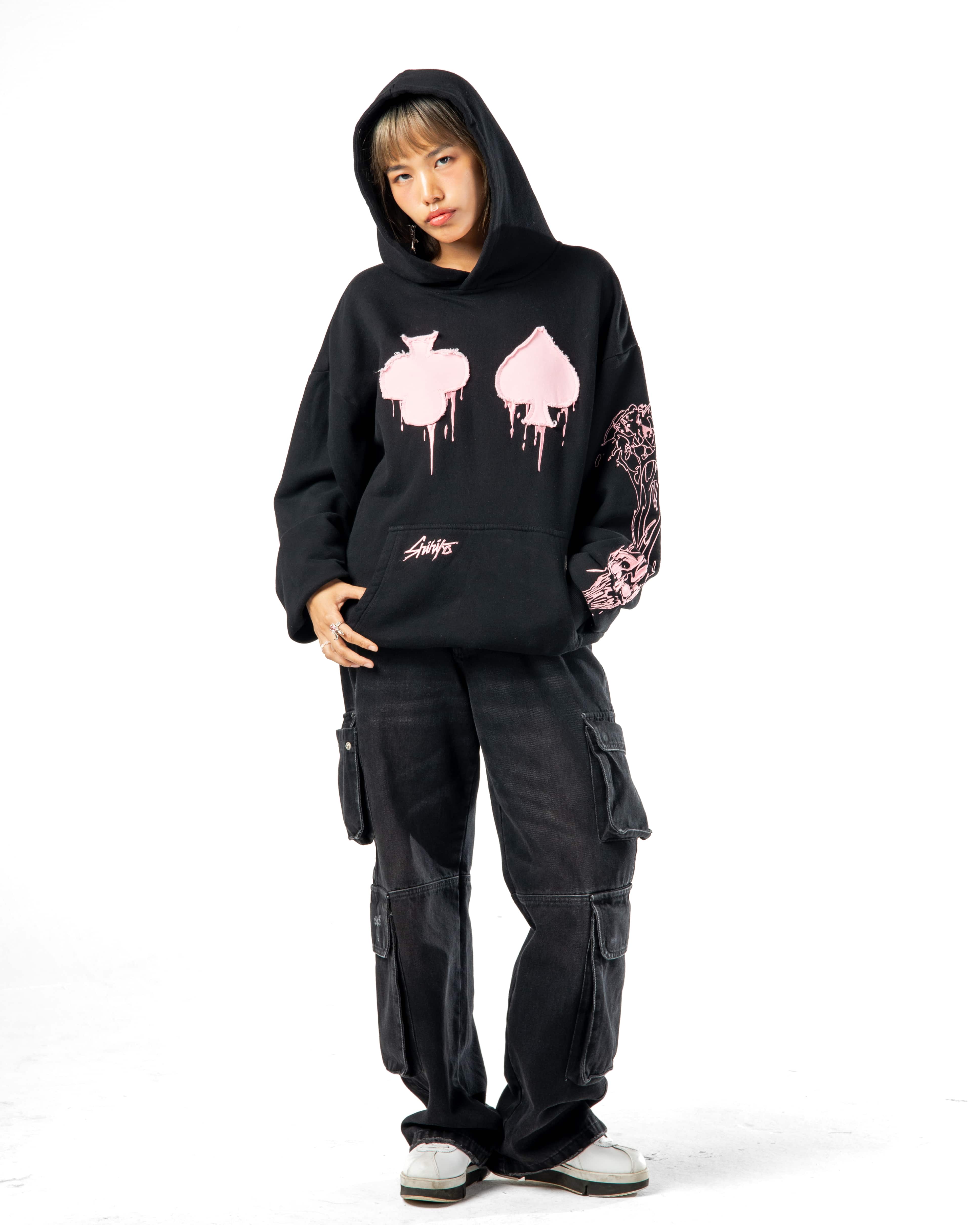 RIM.ARK Shirring gather hoodie 美品 RIM.ARK（リムアーク）の「Shirring gather hoodie（ブルゾン